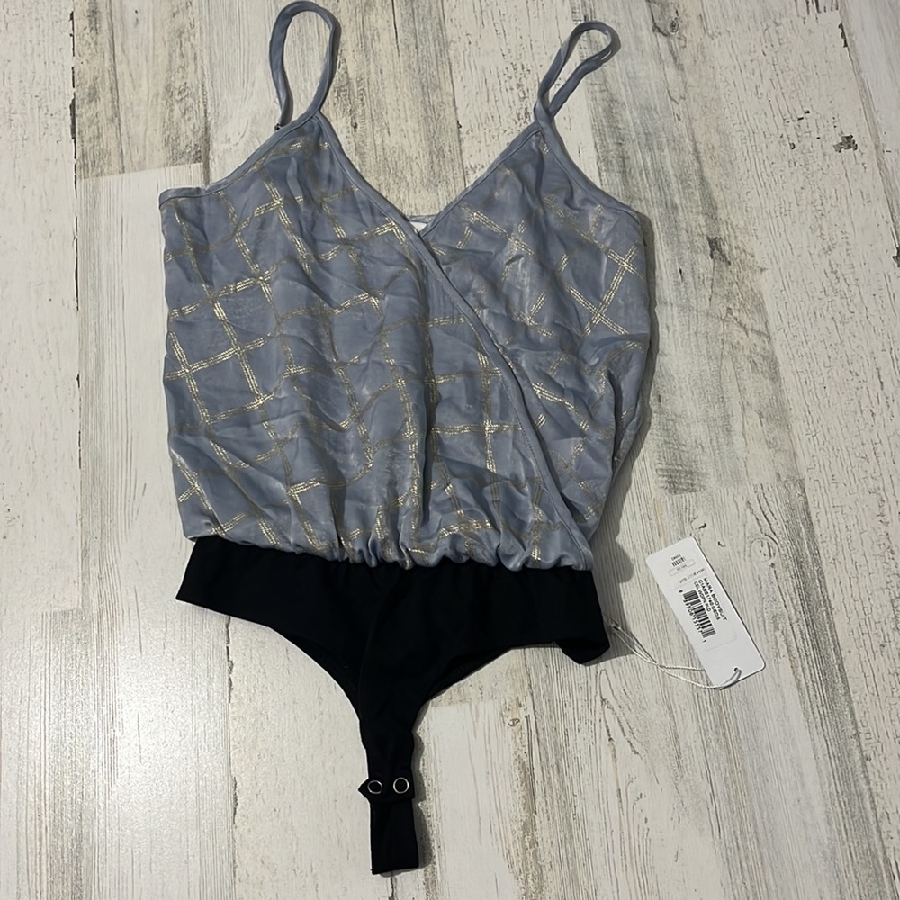 Elizabeth Crosby Los Angeles Mara Bodysuit Size Small NWT - Picture 2 of 11